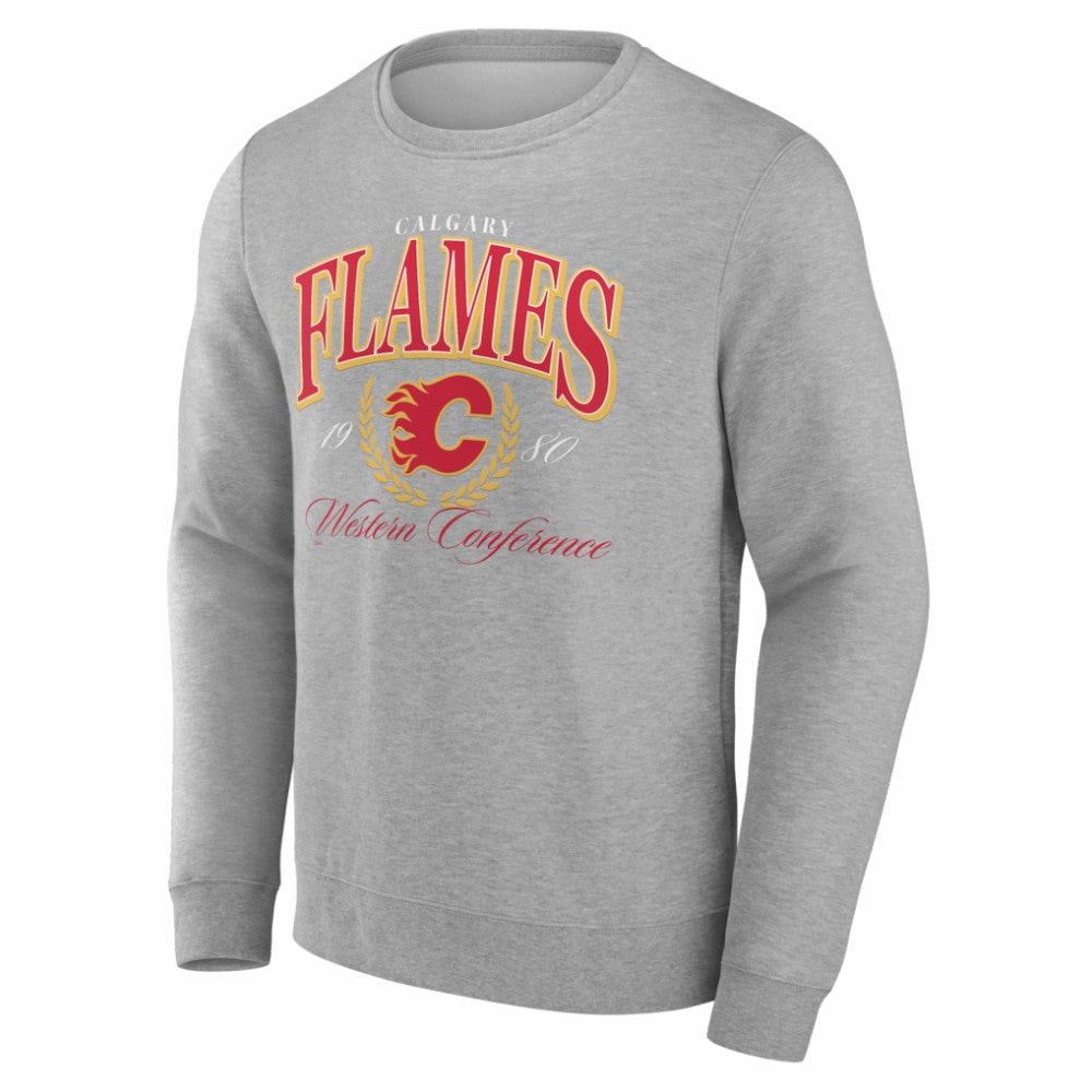 Calgary Flames Reign Supreme Pullover Sweatshirt