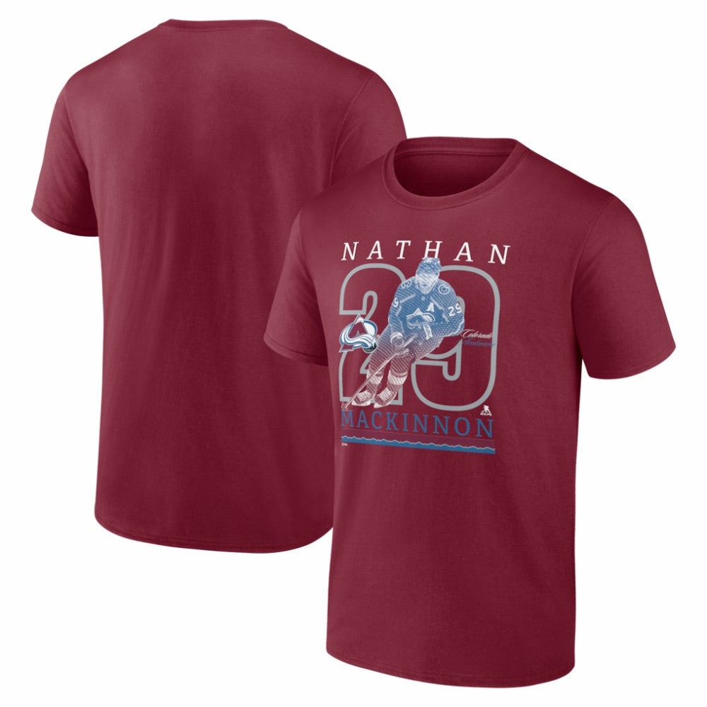 Nathan MacKinnon Colorado Avalanche Player Show T-Shirt