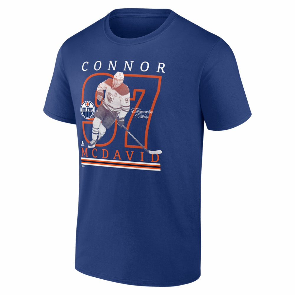 Connor McDavid Edmonton Oilers Player Show T-Shirt