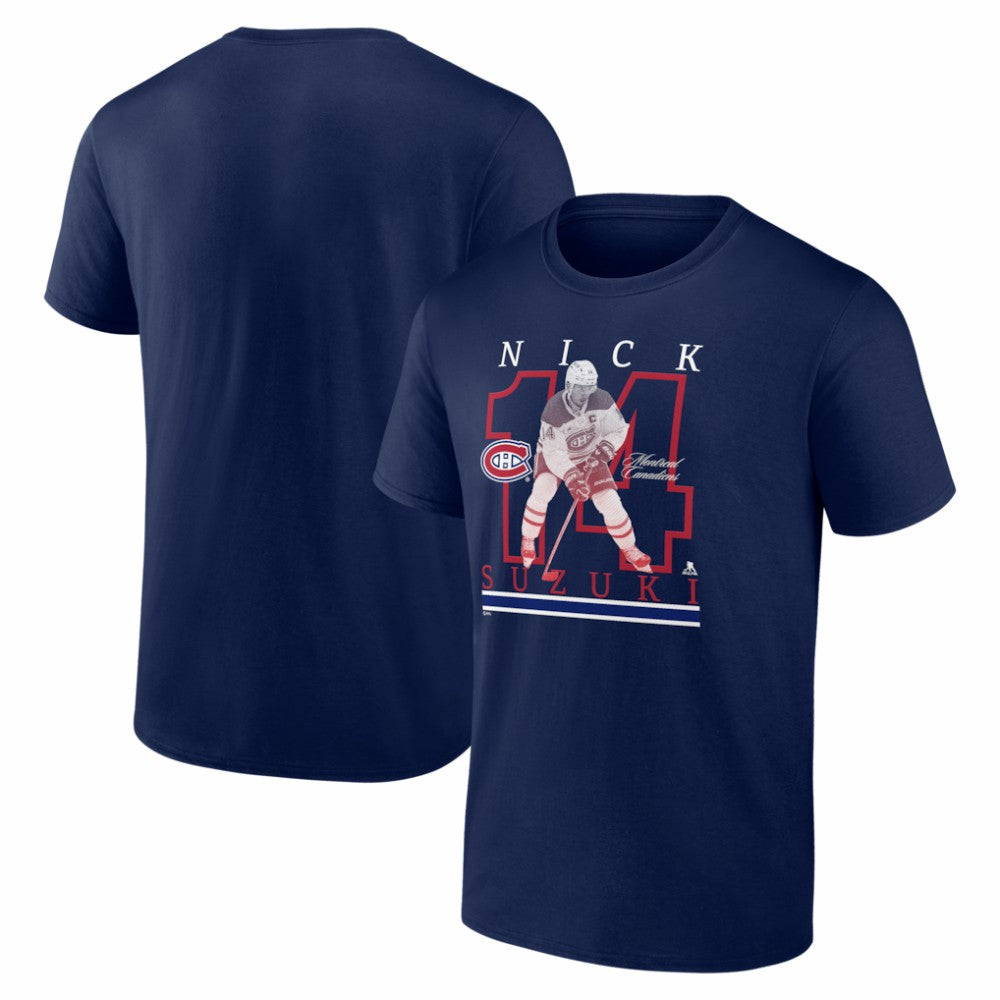 Nick Suzuki Montreal Canadiens Player Show T-Shirt