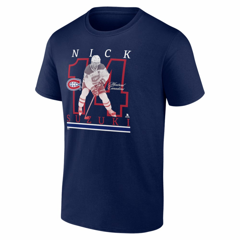 Nick Suzuki Montreal Canadiens Player Show T-Shirt