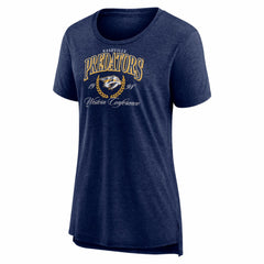Nashville Predators Women's Reign Supreme Tri-Blend T-Shirt