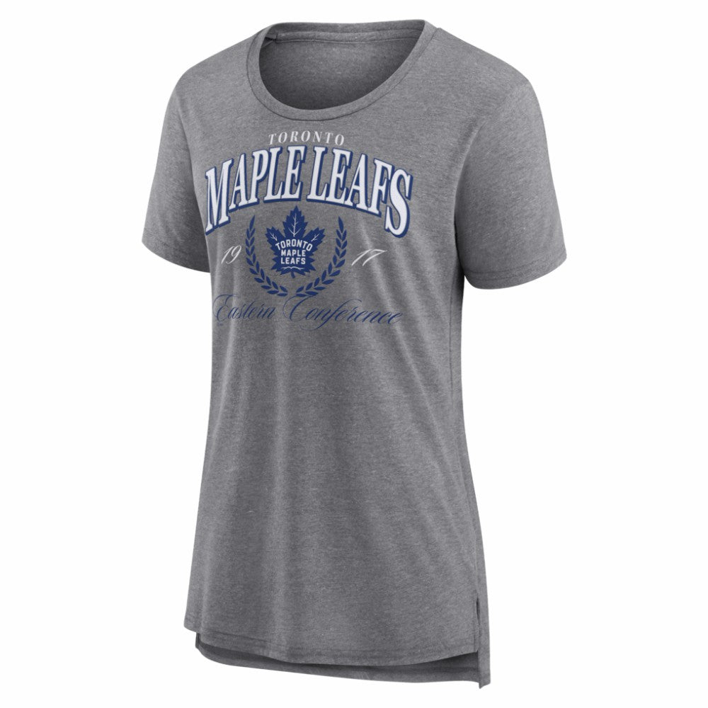 Toronto Maple Leafs Women's Reign Supreme Tri-Blend T-Shirt