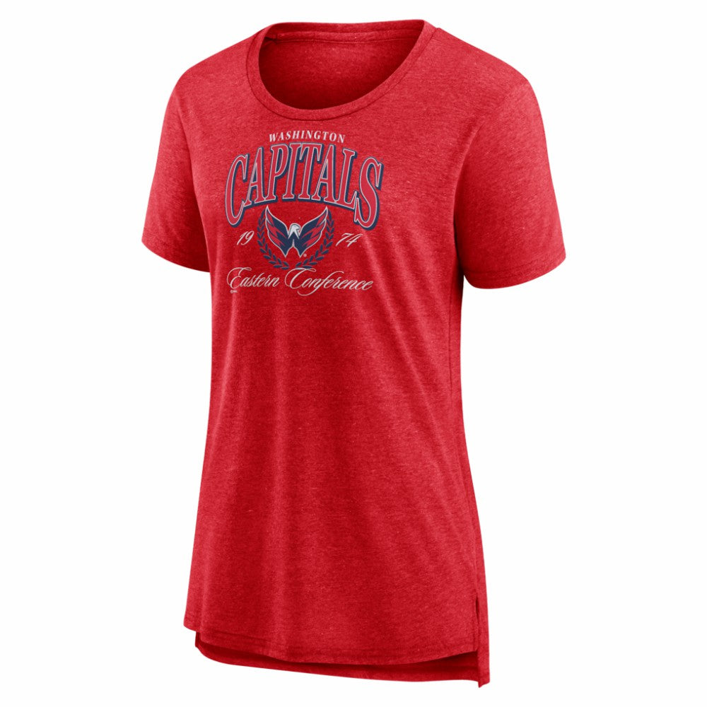 Washington Capitals Women's Reign Supreme Tri-Blend T-Shirt