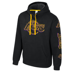 Los Angeles Lakers Stadium Essentials Unisex Elementized Pullover Hoodie - Black discount