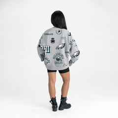 NFL Philadelphia Eagles Gameday Couture Women's Always On Repeat Fleece Sweatshirt