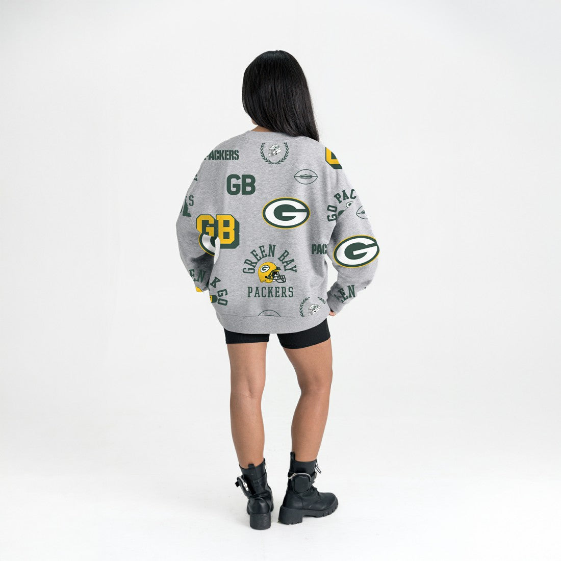 NFL Green Bay Packers Gameday Couture Women's Always On Repeat Fleece Sweatshirt