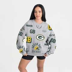 NFL Green Bay Packers Gameday Couture Women's Always On Repeat Fleece Sweatshirt