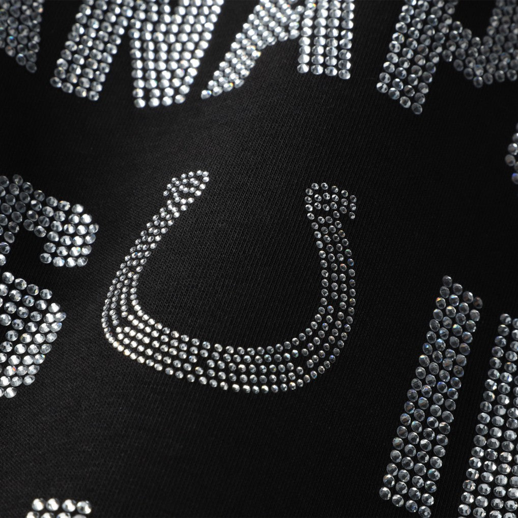 NFL Indianapolis Colts Gameday Couture Women's Oversized Hype Era Rhinestone Text Sweatshirt
