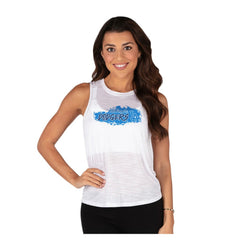 Los Angeles Dodgers Concepts Sport Women's Infuse Slub Tank Top - White