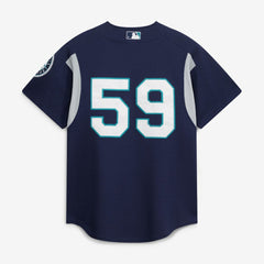 Felix Hernandez Seattle Mariners Cooperstown Collection Batting Practice Jersey - Navy | Mitchell & Ness