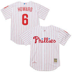 Ryan Howard Philadelphia Phillies Cooperstown Collection Authentic Jersey - White | Mitchell & Ness