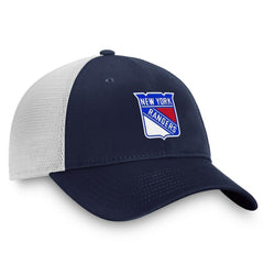 New York Rangers Fanatics Core Primary Logo Trucker Adjustable Hat