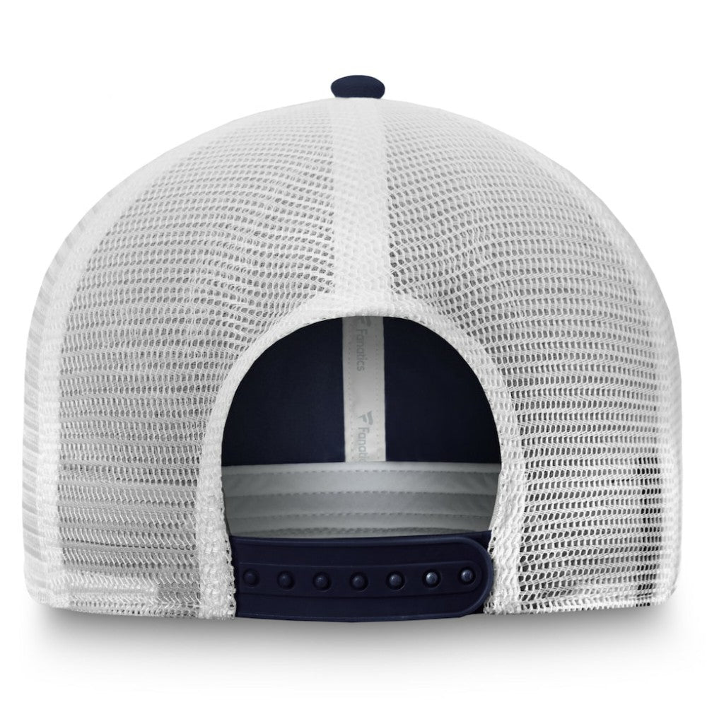 New York Rangers Fanatics Core Primary Logo Trucker Adjustable Hat