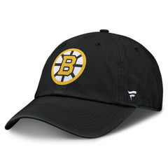 Boston Bruins Fanatics Primary Logo Adjustable Hat