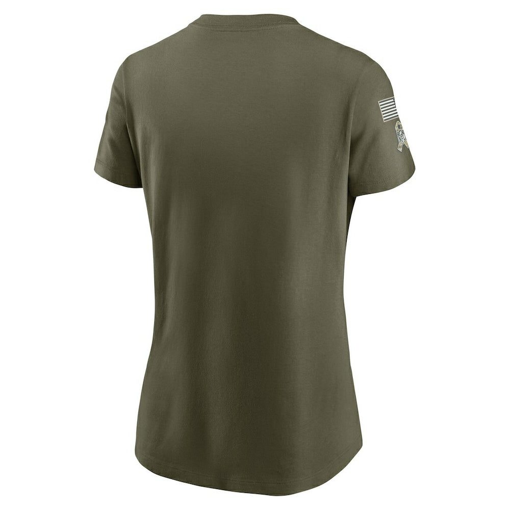 NFL Minnesota Vikings Women's 2025 Salute to Service Sideline T-Shirt