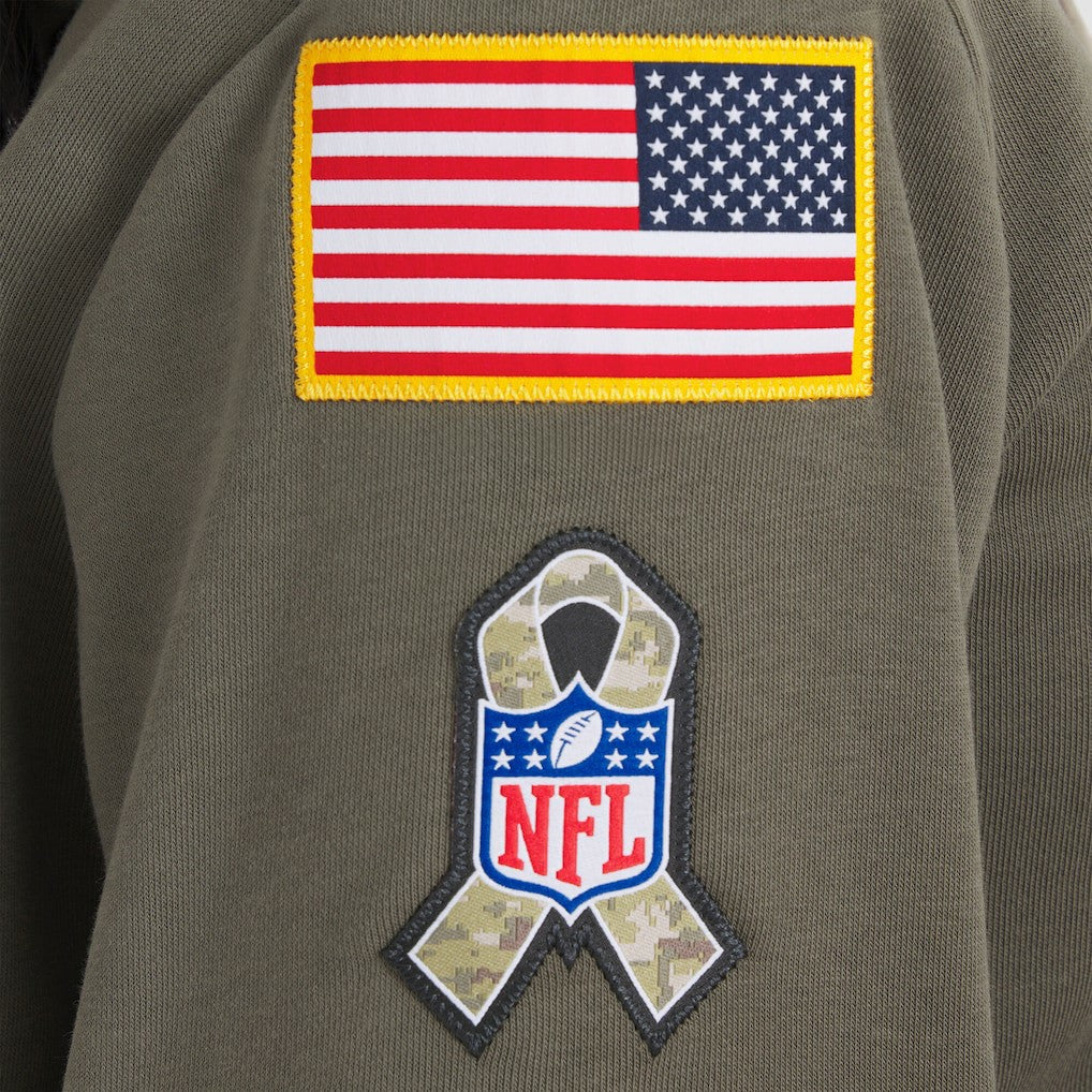 NFL Arizona Cardinals Women's 2025 Salute to Service Sideline Standard Issue Dri-FIT Hoodie