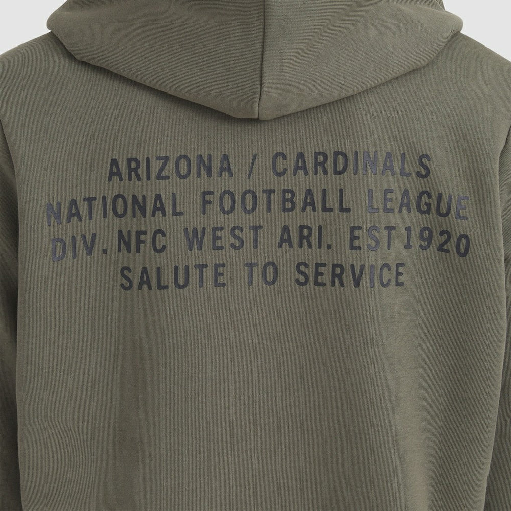 NFL Arizona Cardinals Women's 2025 Salute to Service Sideline Standard Issue Dri-FIT Hoodie