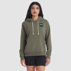 NFL Los Angeles Chargers Women's 2025 Salute to Service Sideline Standard Issue Dri-FIT Hoodie