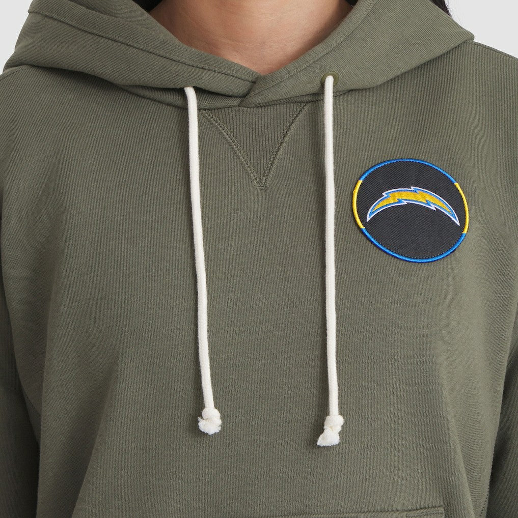 NFL Los Angeles Chargers Women's 2025 Salute to Service Sideline Standard Issue Dri-FIT Hoodie