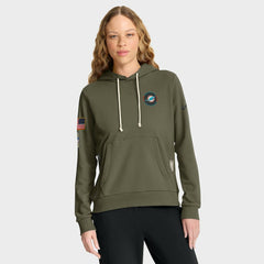 NFL Miami Dolphins Women's 2025 Salute to Service Sideline Standard Issue Dri-FIT Hoodie