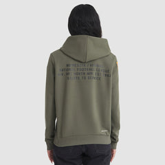 NFL Minnesota Vikings Women's 2025 Salute to Service Sideline Standard Issue Dri-FIT Hoodie