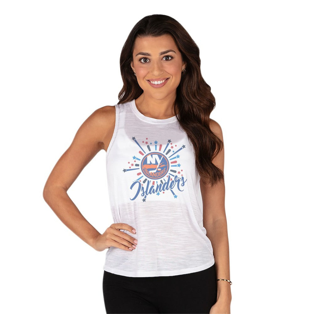 New York Islanders Concepts Sport Women's Infuse Knit Tank Top