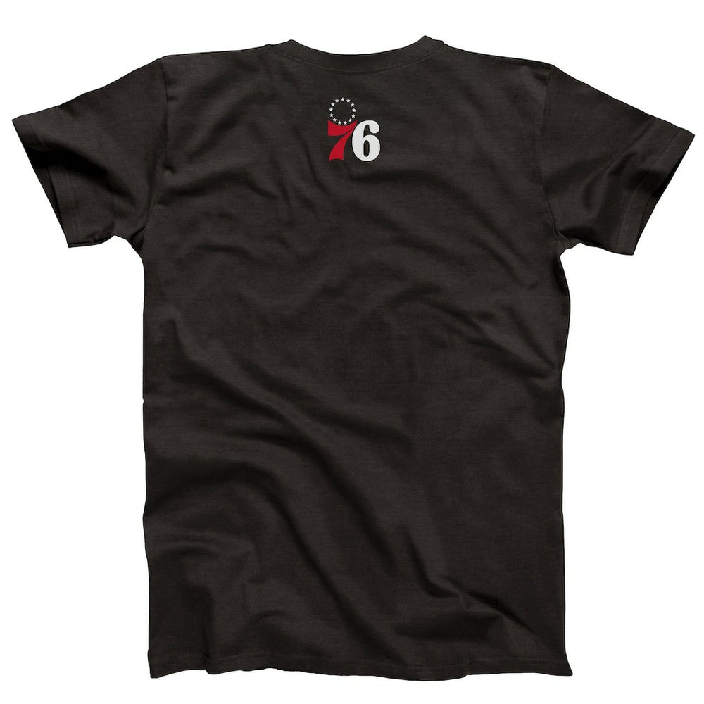 Philadelphia 76ers NBALab x Hyperfly Unisex Year of the Snake Lunar New Year Collection T-Shirt - Heather Black on sale