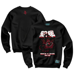 Houston Rockets NBALab x Hyperfly Unisex Year of the Snake Lunar New Year Collection Sweatshirt sale - Black shop