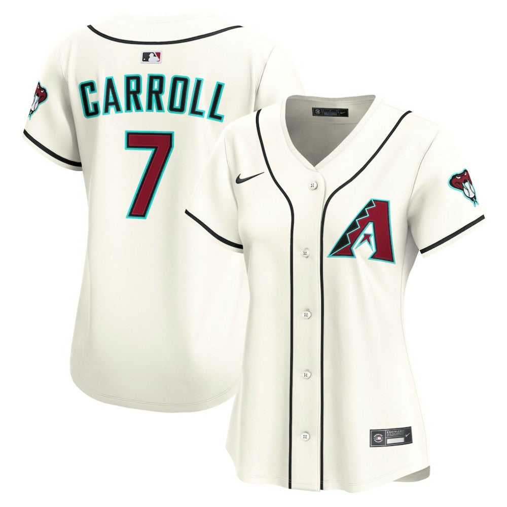 Corbin Carroll Arizona Diamondbacks Women's Home Limited Player Jersey - Cream | Nike