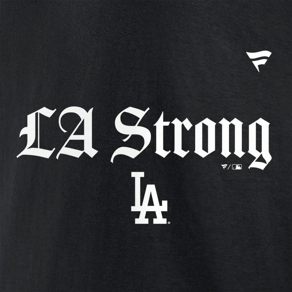 Los Angeles Dodgers Unisex LA Strong T-Shirt - Black