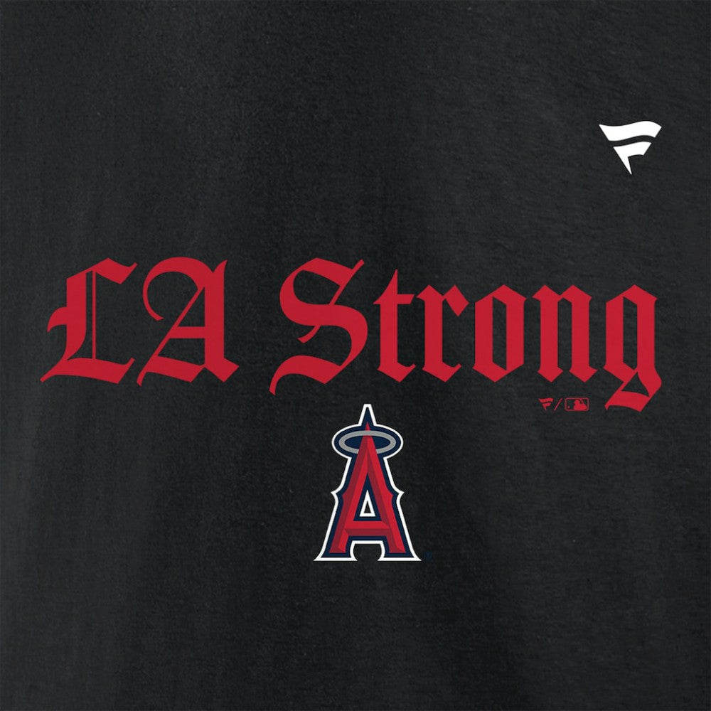 Los Angeles Angels Unisex LA Strong T-Shirt - Black