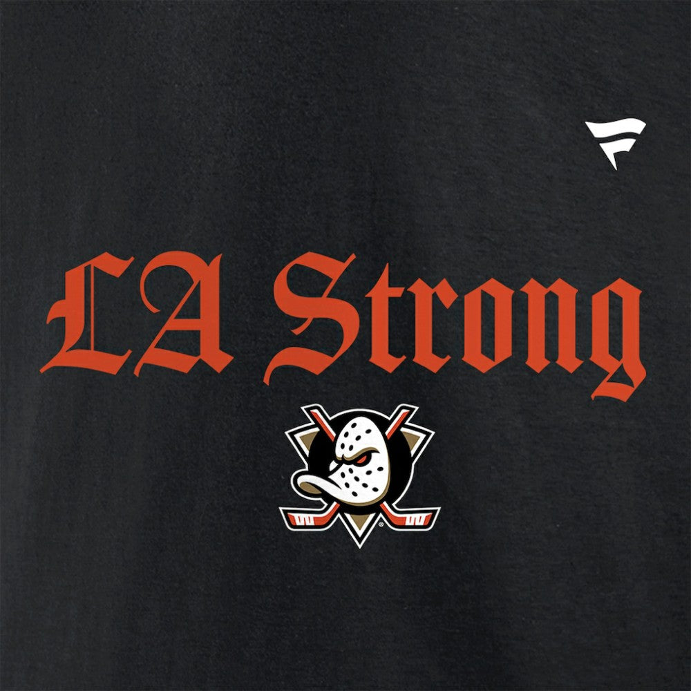 Anaheim Ducks Fanatics Unisex LA Strong T-Shirt