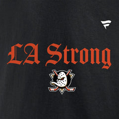 Anaheim Ducks Fanatics Unisex LA Strong T-Shirt