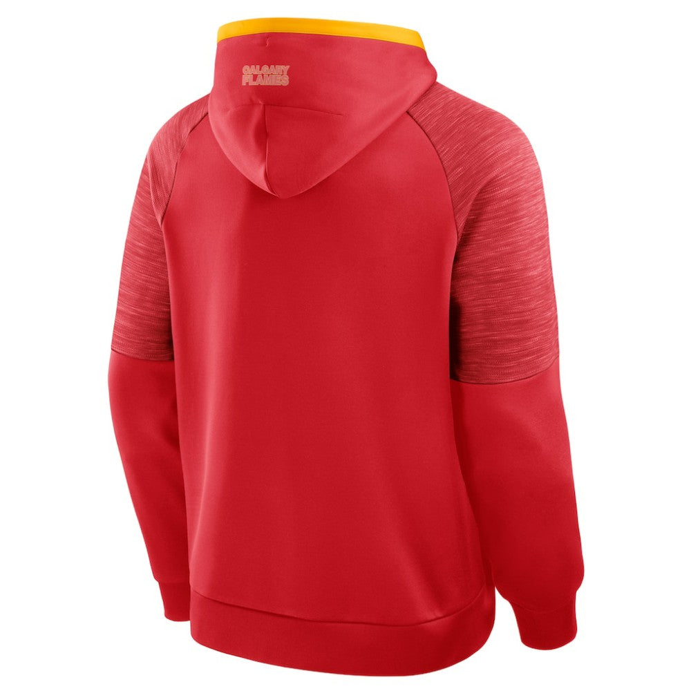 Calgary Flames Fanatics Goaltender Defender Pullover Hoodie