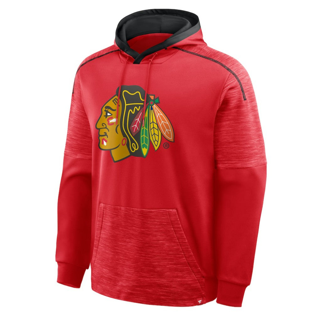 Chicago Blackhawks Fanatics Goaltender Defender Pullover Hoodie