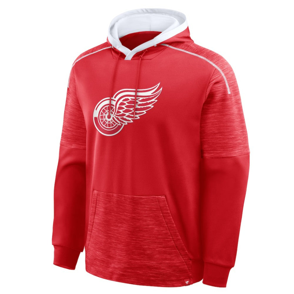 Detroit Red Wings Fanatics Goaltender Defender Pullover Hoodie