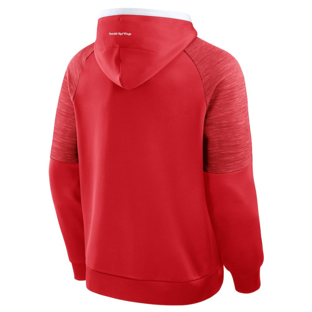 Detroit Red Wings Fanatics Goaltender Defender Pullover Hoodie