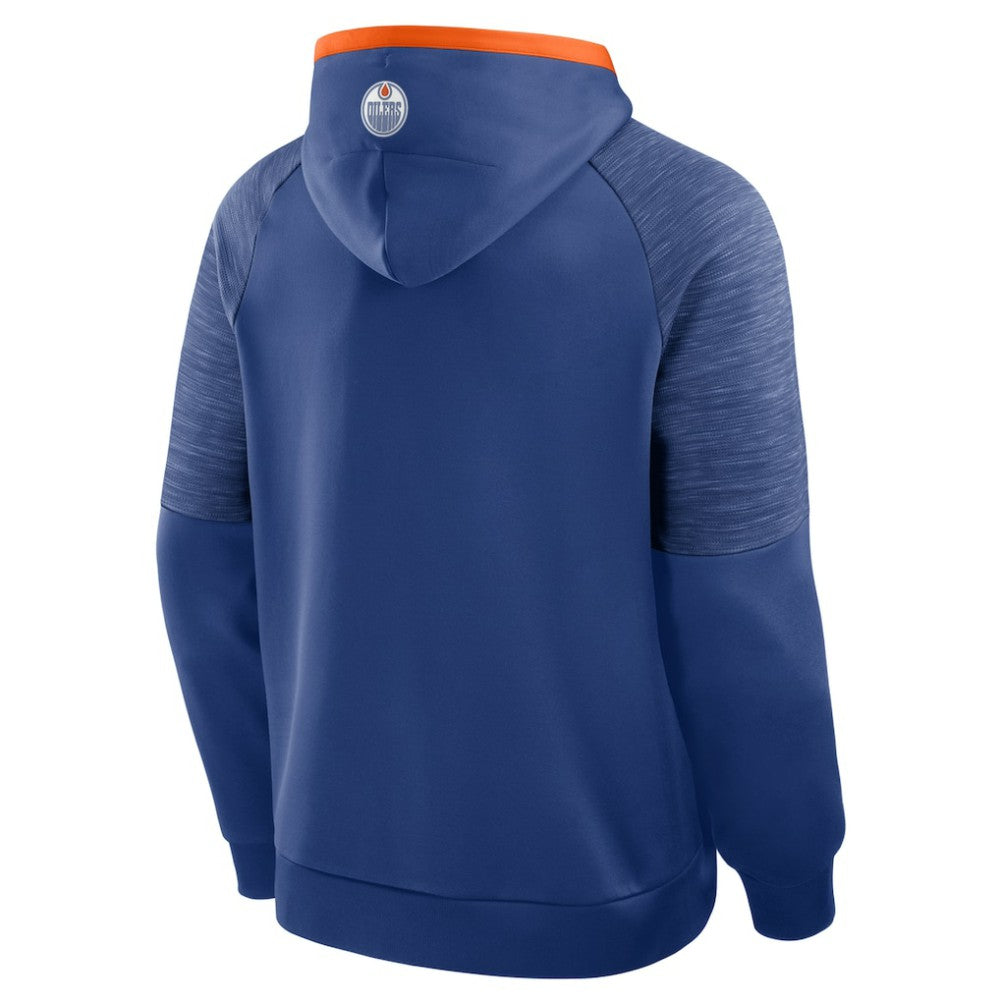 Edmonton Oilers Fanatics Goaltender Defender Pullover Hoodie