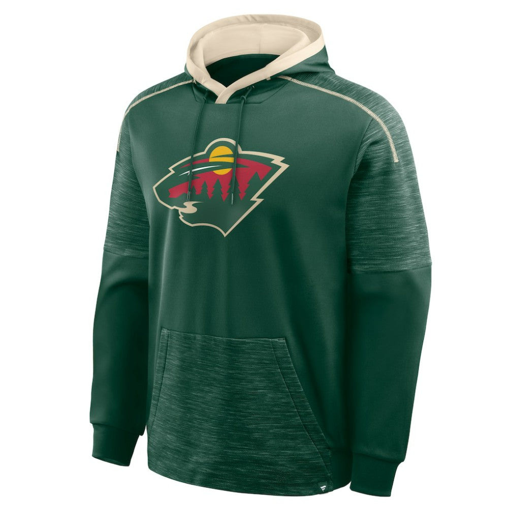 Minnesota Wild Fanatics Goaltender Defender Pullover Hoodie