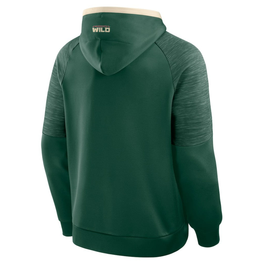 Minnesota Wild Fanatics Goaltender Defender Pullover Hoodie