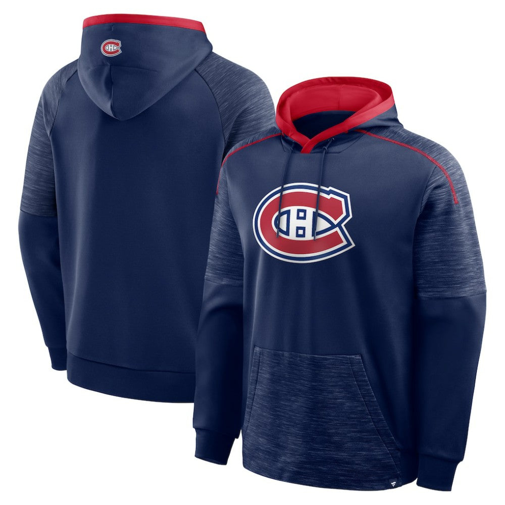 Montreal Canadiens Fanatics Goaltender Defender Pullover Hoodie