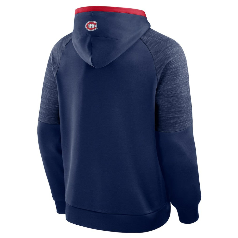 Montreal Canadiens Fanatics Goaltender Defender Pullover Hoodie
