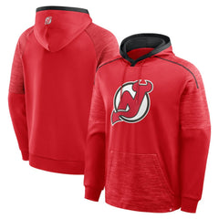 New Jersey Devils Fanatics Goaltender Defender Pullover Hoodie