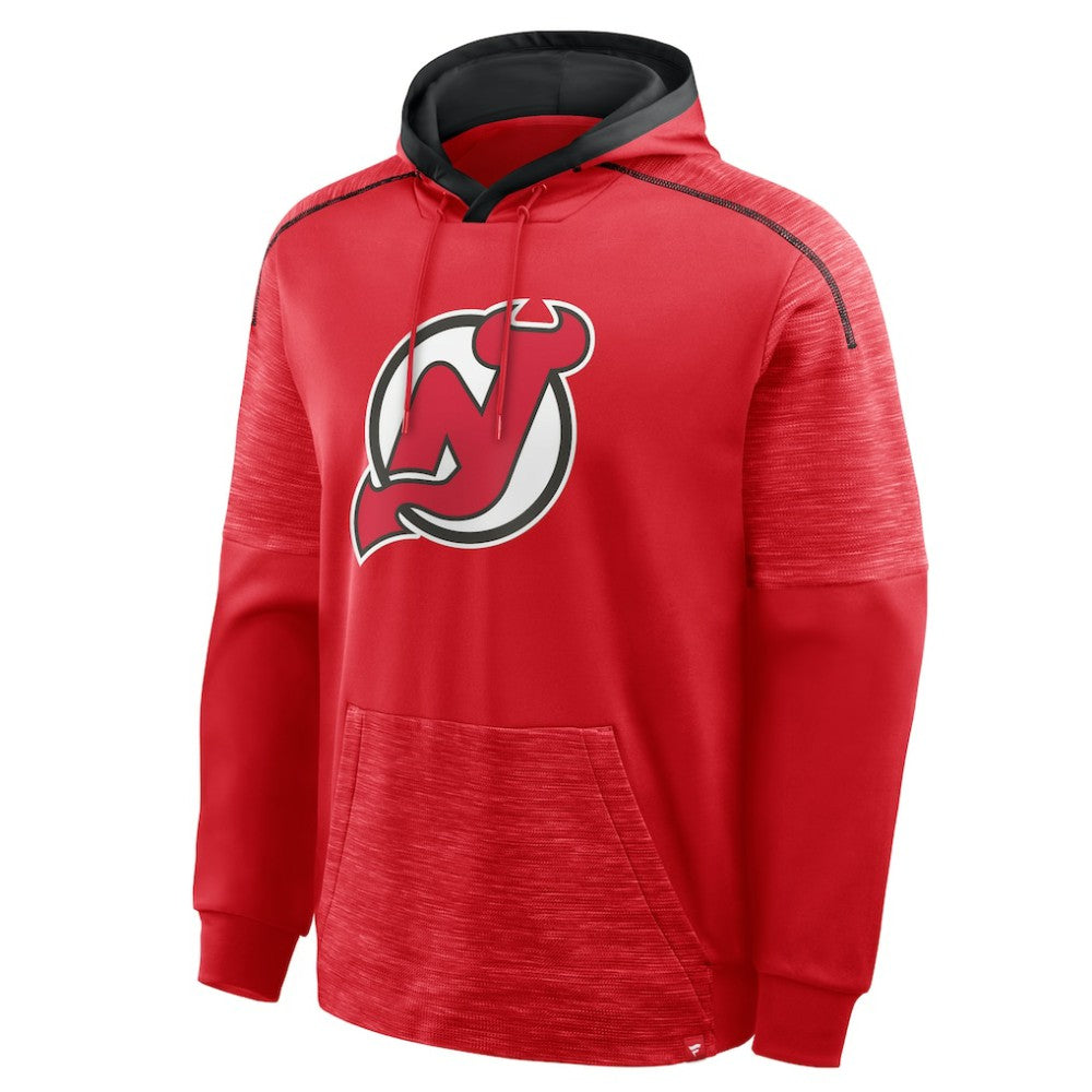 New Jersey Devils Fanatics Goaltender Defender Pullover Hoodie