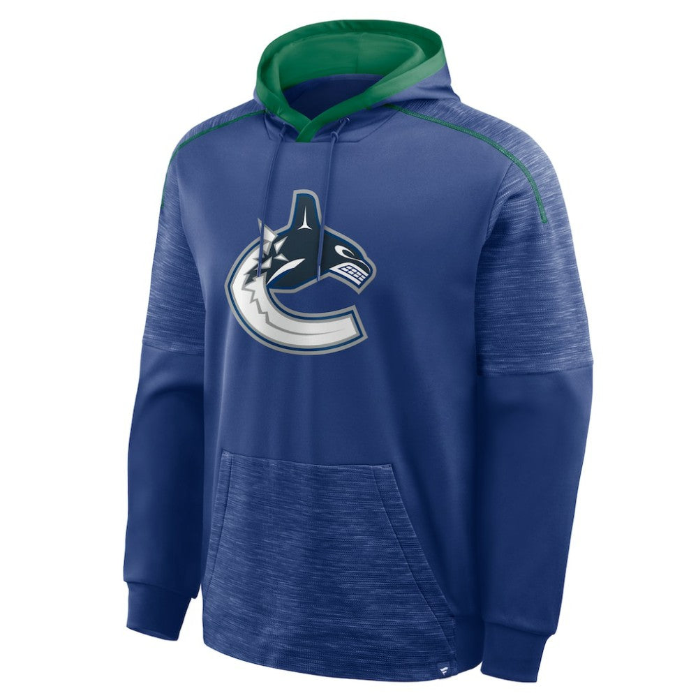 Vancouver Canucks Fanatics Goaltender Defender Pullover Hoodie