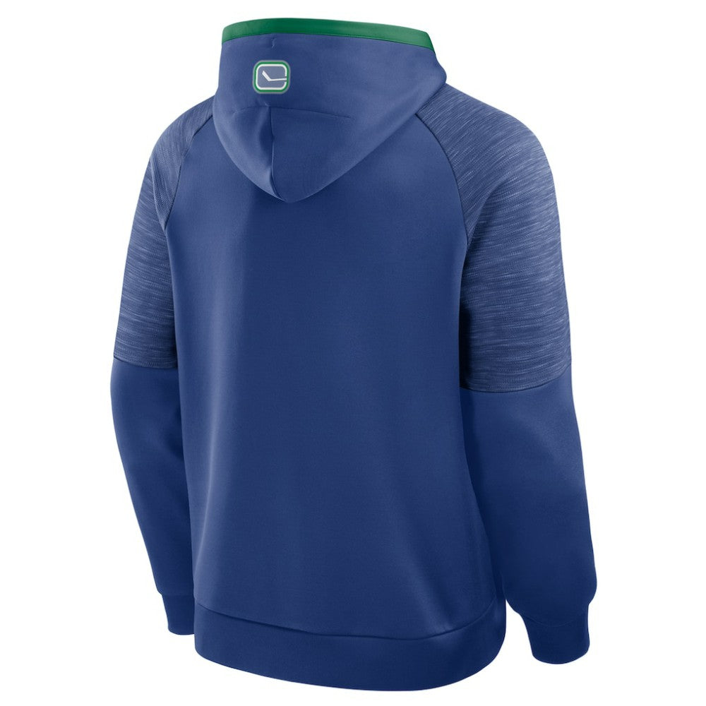 Vancouver Canucks Fanatics Goaltender Defender Pullover Hoodie