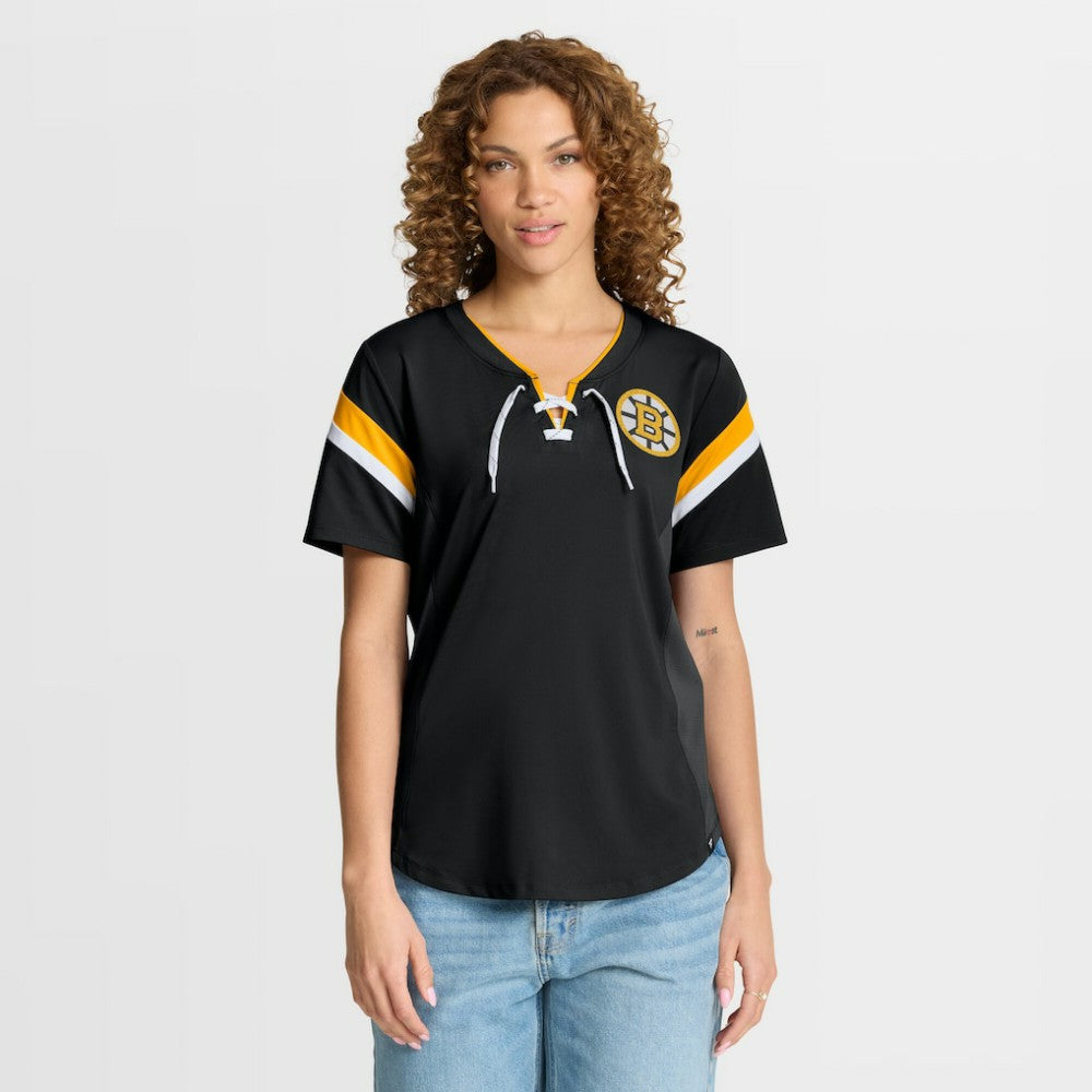 Boston Bruins Fanatics Women's Offside Athena T-Shirt