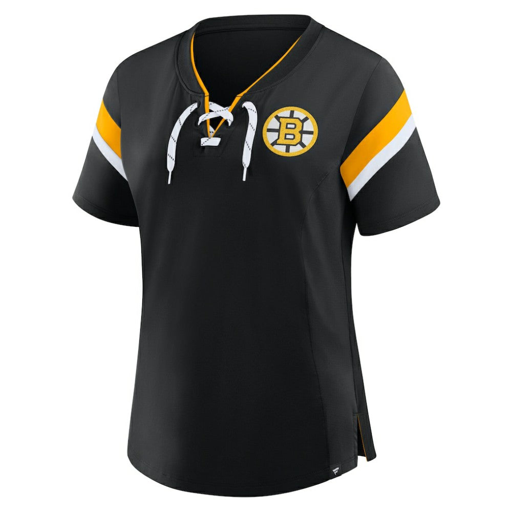 Boston Bruins Fanatics Women's Offside Athena T-Shirt