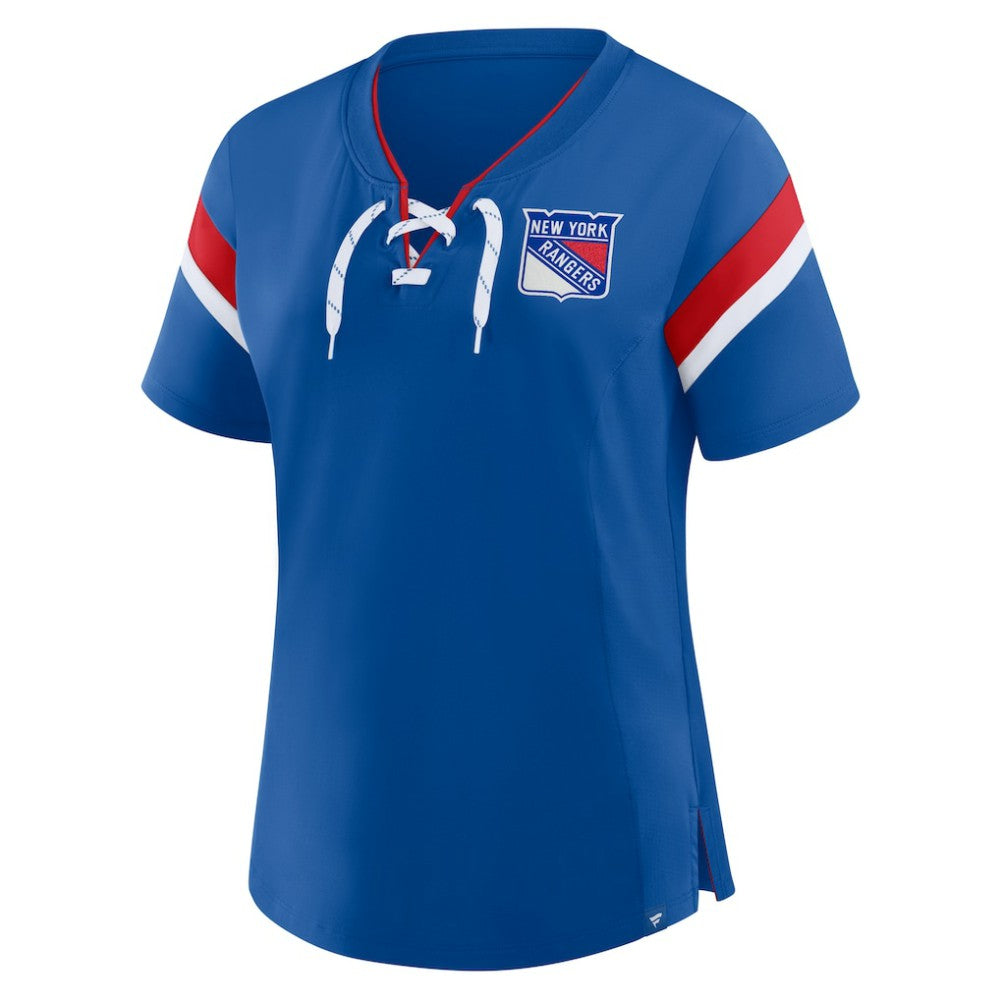 New York Rangers Fanatics Women's Offside Athena T-Shirt
